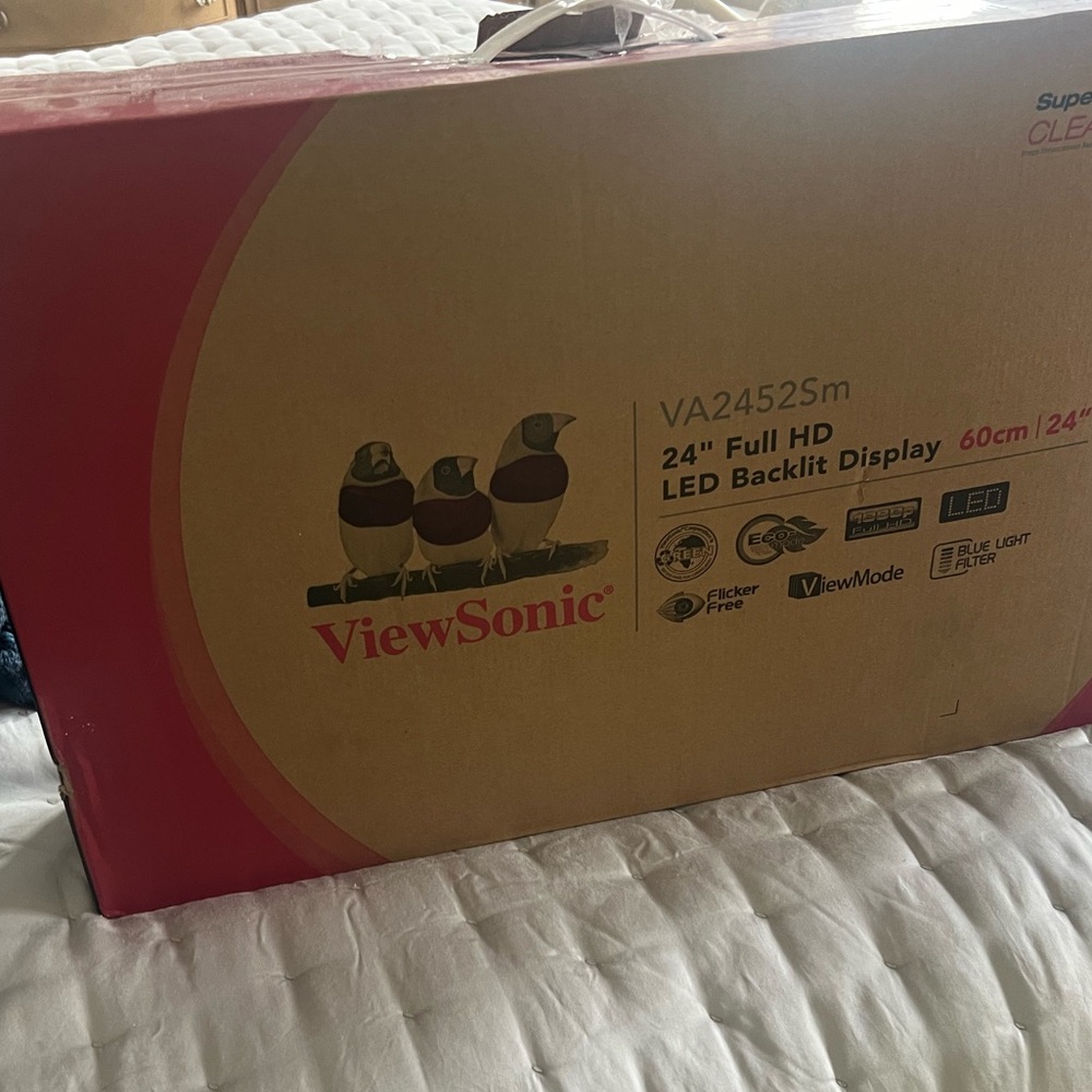 Viewsonic monitors 24” VA24525m